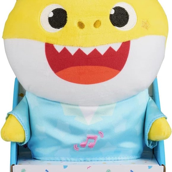 NEW Baby Shark Sleep Soother Baby Toy Sleep Toy White noise machine plush plushi - Picture 10 of 16